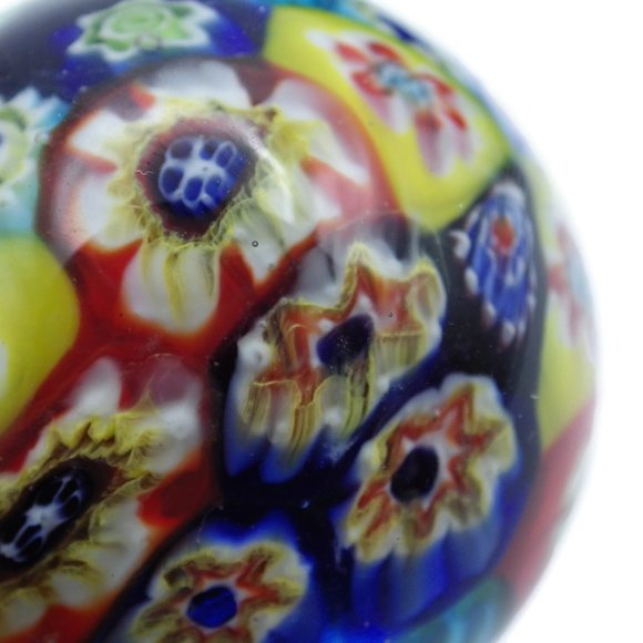 Millefiori Glass Wine Bottle Stopper/ Stainless Stem/ Boxed - Picture 6 of 6